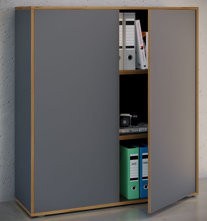 Produktbild: B&uuml;roschrank Aktenschrank Sideboard Salia 3fach