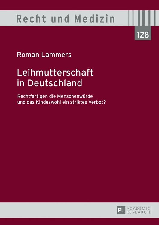 Produktbild: Leihmutterschaft in Deutschland