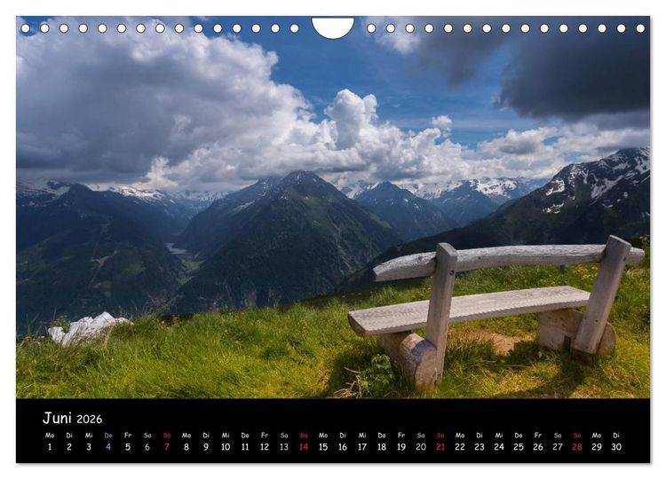 Produktbild: Tiroler Stimmungen (Wandkalender 2026 DIN A4 quer), CALVENDO Monatskalender