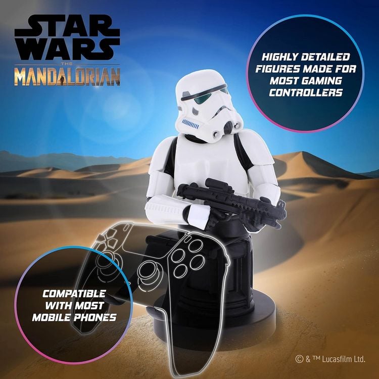 Produktbild: Cable Guy - Stormtrooper 2021, St&auml;nder f&uuml;r Controller, Mobiltelefon und Tablets