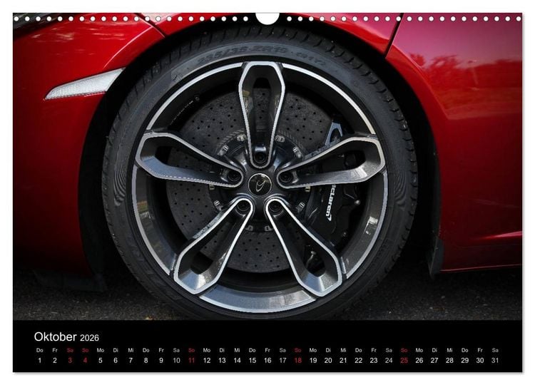 Produktbild: McLaren MP4-12C Spider (Wandkalender 2026 DIN A3 quer), CALVENDO Monatskalender
