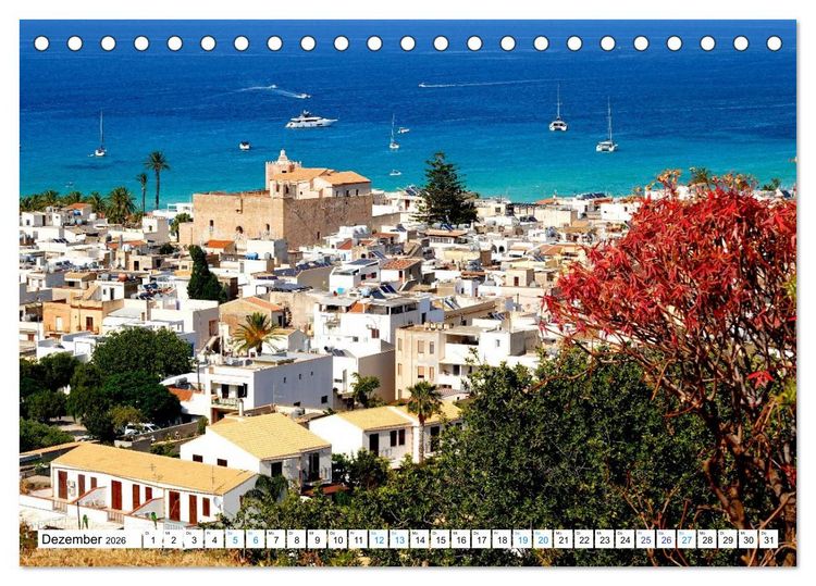 Produktbild: Sizilien - Nordwesten (Tischkalender 2026 DIN A5 quer), CALVENDO Monatskalender