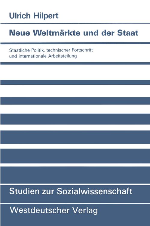 Produktbild: Neue Weltm&auml;rkte und der Staat