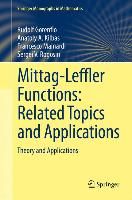 Produktbild: Mittag-Leffler Functions, Related Topics and Applications