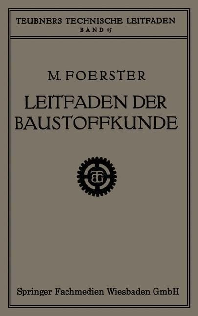 Produktbild: Leitfaden der Baustoffkunde