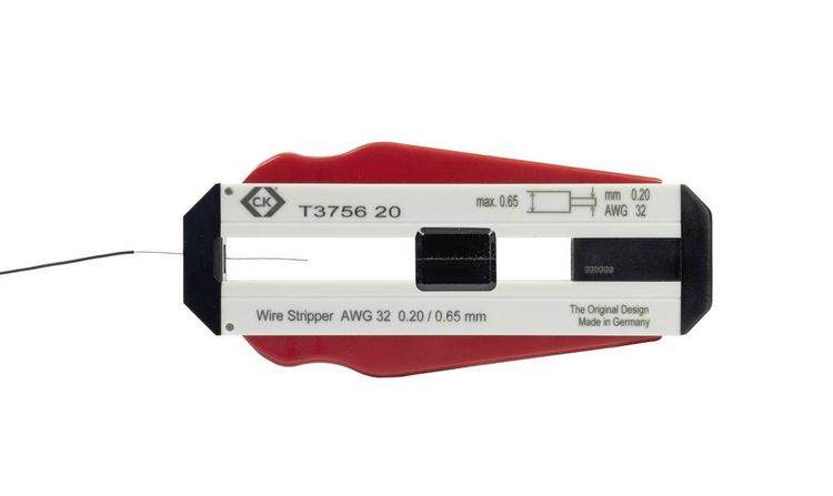 Produktbild: C.K T3756 20 Drahtabisolierer Geeignet f&uuml;r PVC-Dr&auml;hte, PTFE-Dr&auml;hte 0.20 mm (max)