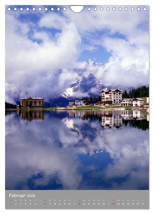 Produktbild: Sch&ouml;nes Land Tirol (Wandkalender 2026 DIN A4 hoch), CALVENDO Monatskalender