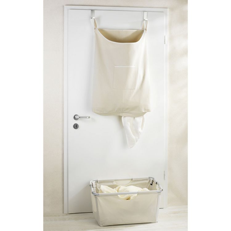 Produktbild: &Uuml;ber-T&uuml;r W&auml;schesammler Mod. Canguro Beige, 65 l