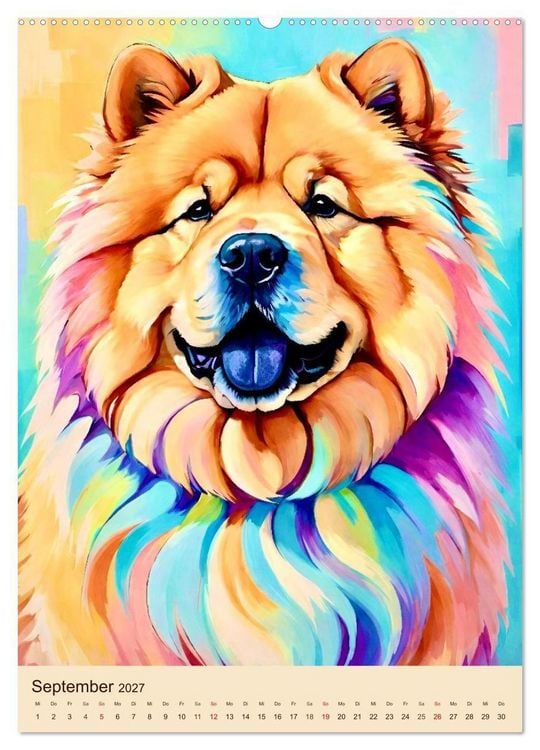Produktbild: Der Chow Chow (hochwertiger Premium Wandkalender 2027 DIN A2 hoch), Kunstdruck in Hochglanz