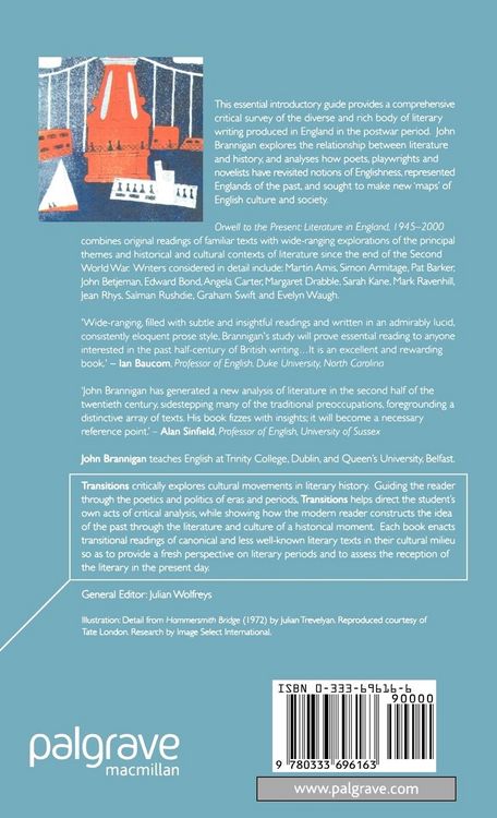 Produktbild: Orwell to the Present