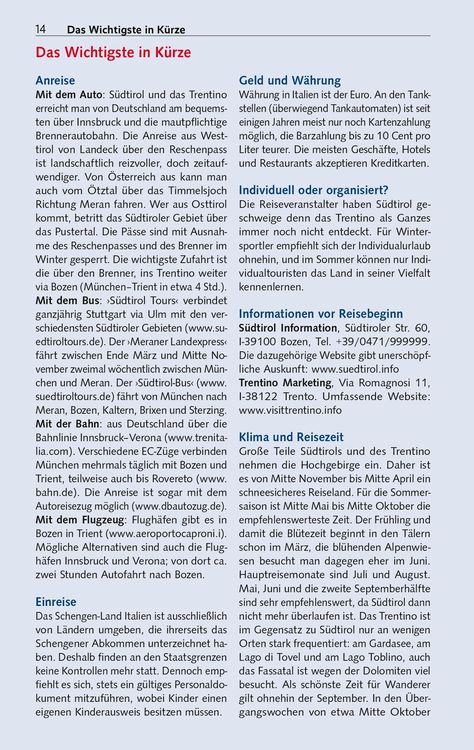 TRESCHER Reiseführer Südtirol und Trentino