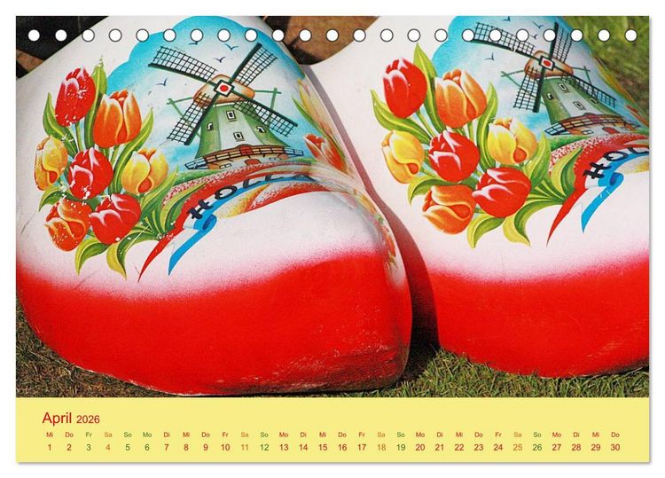 Produktbild: Schuhe - Schritt f&uuml;r Schritt durch das Jahr (Tischkalender 2026 DIN A5 quer), CALVENDO Monatskalender