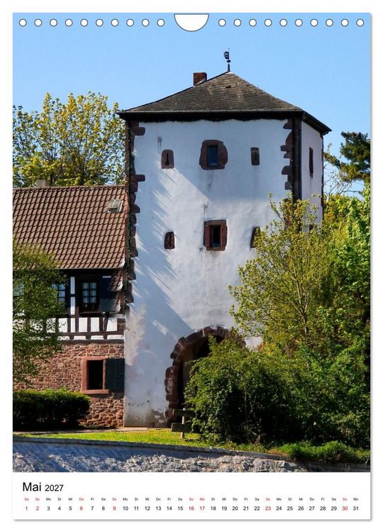 Produktbild: Dreieich Idyllen und Impressionen (Wandkalender 2027 DIN A4 hoch), CALVENDO Monatskalender