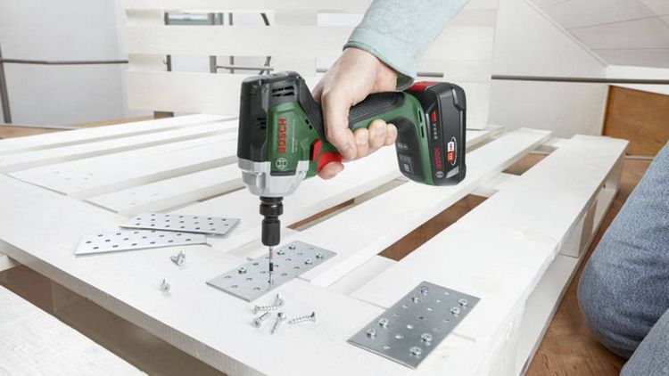 Produktbild: Bosch Home and Garden UniversalImpactDrive 18V-350 0603980304 Akku-Drehschlagschrauber 350 Nm 18 V Anzahl mitgelieferte Akkus 0