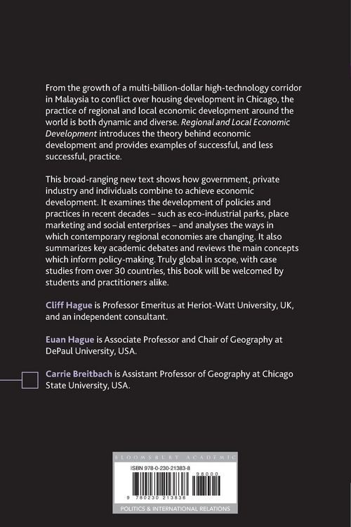 Produktbild: Regional and Local Economic Development