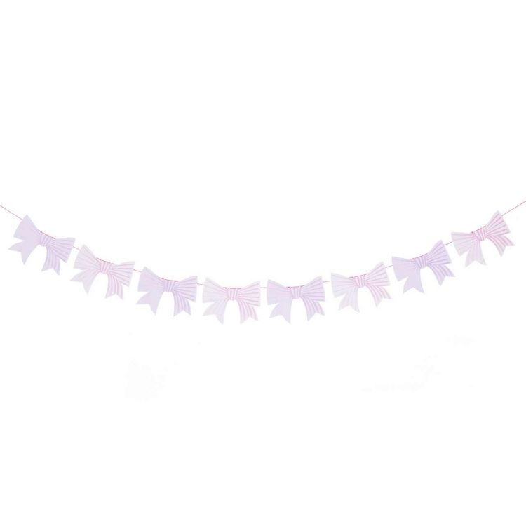 Produktbild: Girlande Schleifen MIX, 15 x 11 cm, L&auml;nge 3 m