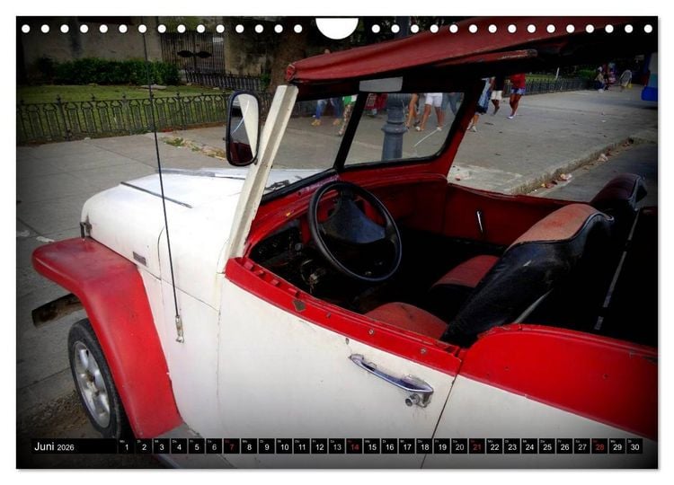 Produktbild: Auto-Legenden: WILLYS (Wandkalender 2026 DIN A4 quer), CALVENDO Monatskalender