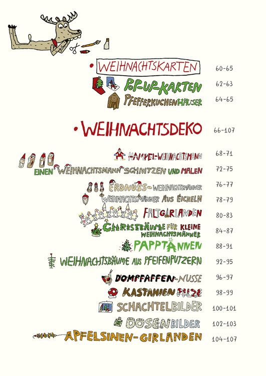 Wir basteln uns durch den Advent