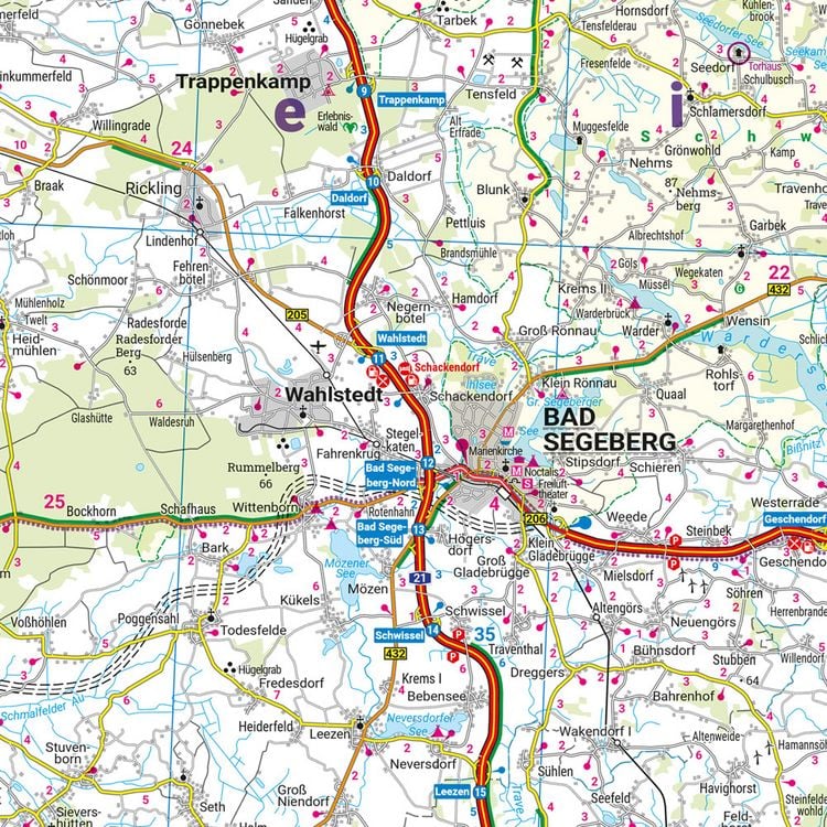 Produktbild: Freytag & berndt Stra&szlig;enkarte Deutschland Set 2026/2027 1:200.000