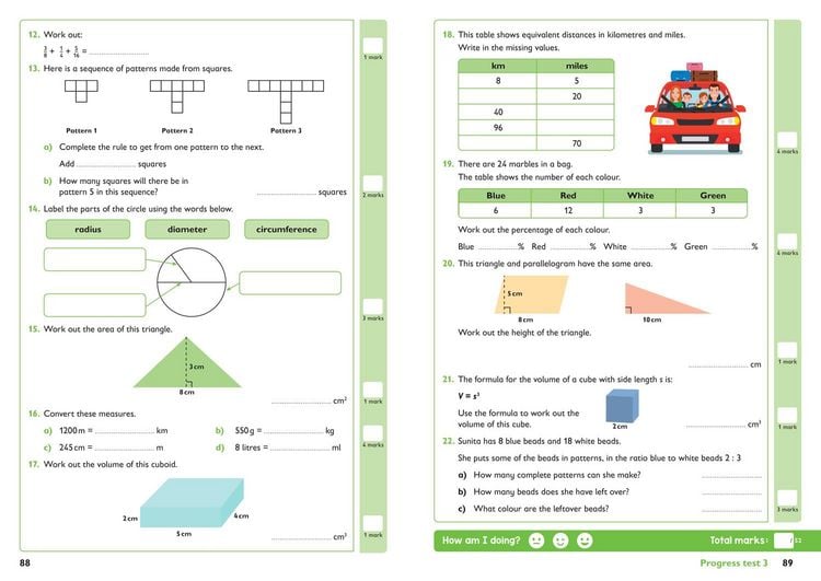 Produktbild: Year 6 Maths KS2 SATs Targeted Practice Workbook