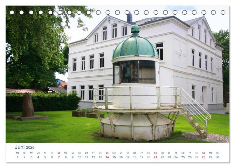 Produktbild: Stadt Nordenham 2026. Impressionen zwischen Weser und Wiesen (Tischkalender 2026 DIN A5 quer), CALVENDO Monatskalender