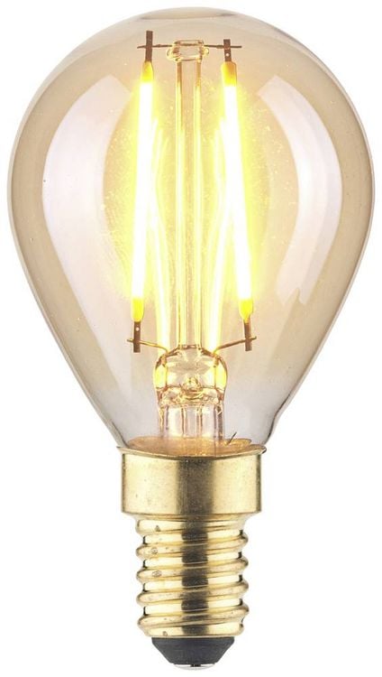 Produktbild: LightMe LM85053 LED E14 Tropfenform 2.5W Bernstein (&Oslash; x L) 45mm x 80mm 1St.