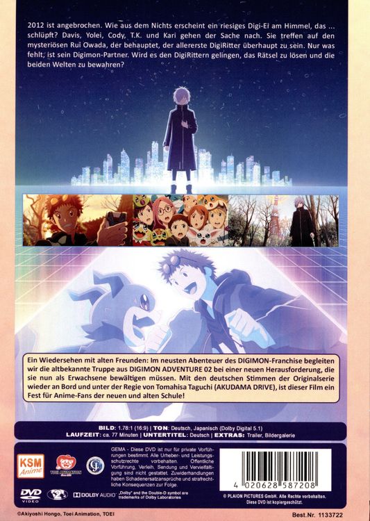 Produktbild: Digimon Adventure 02: The Beginning