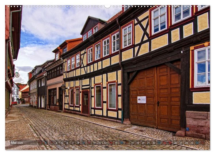 Produktbild: Stadtansichten Nordhausen (hochwertiger Premium Wandkalender 2026 DIN A2 quer), Kunstdruck in Hochglanz