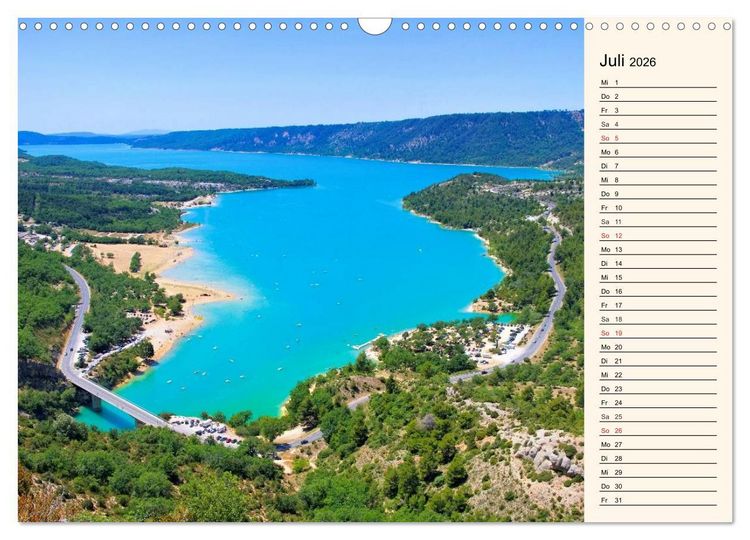 Produktbild: Verzaubernde Provence (Wandkalender 2026 DIN A3 quer), CALVENDO Monatskalender