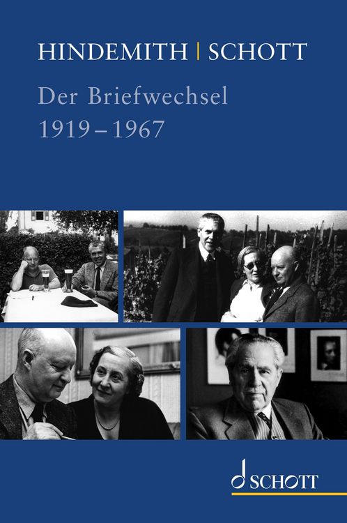 Produktbild: Hindemith - Schott. Der Briefwechsel