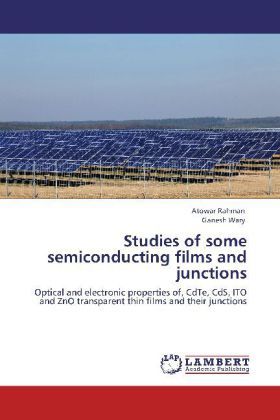 Produktbild: Rahman, A: Studies of some semiconducting films and junction
