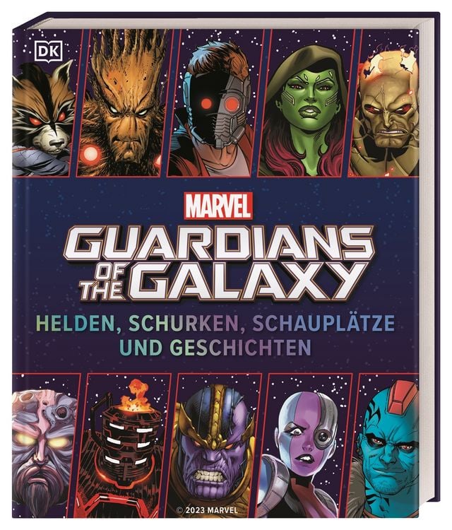 Produktbild: MARVEL Guardians of the Galaxy Helden, Schurken, Schaupl&auml;tze und Geschichten