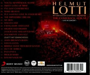 Produktbild: The Comeback Album-Live in Concert