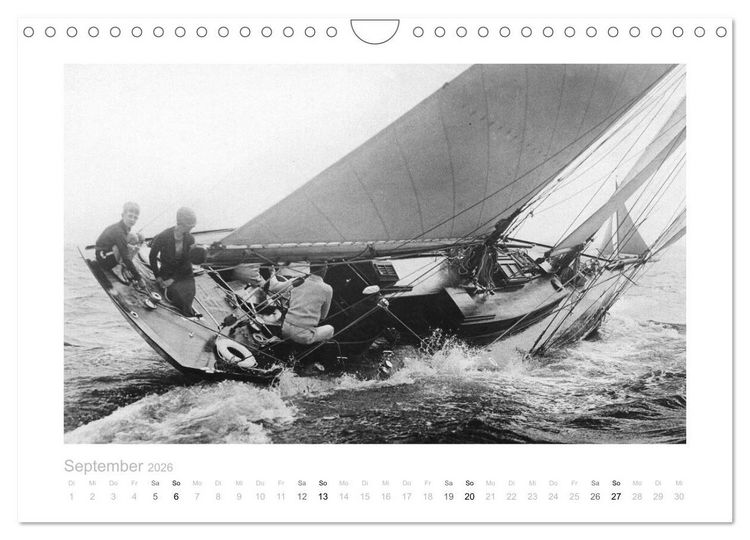 Produktbild: Wind & Welle - Segelsport (Wandkalender 2026 DIN A4 quer), CALVENDO Monatskalender