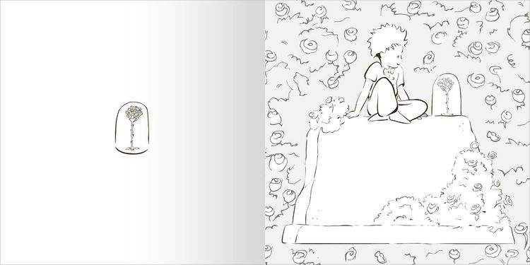 Produktbild: Ausmal-Momente mit dem kleinen Prinzen