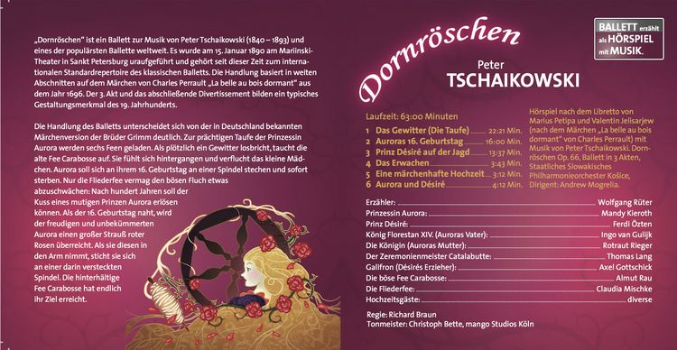 Produktbild: Dornr&ouml;schen Ballett-H&ouml;rspiel