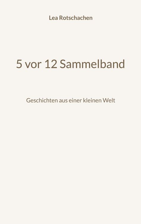 Produktbild: 5 vor 12 Sammelband