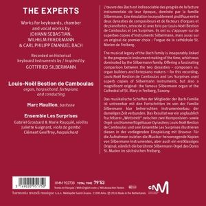 Produktbild: The Experts: The Bach & Silbermann Dynasties