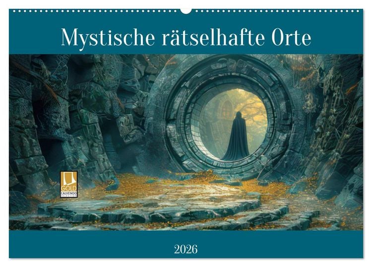 Produktbild: Mystische r&auml;tselhafte Orte (Wandkalender 2026 DIN A2 quer), CALVENDO Monatskalender
