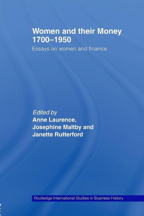 Produktbild: Women and Their Money 1700-1950