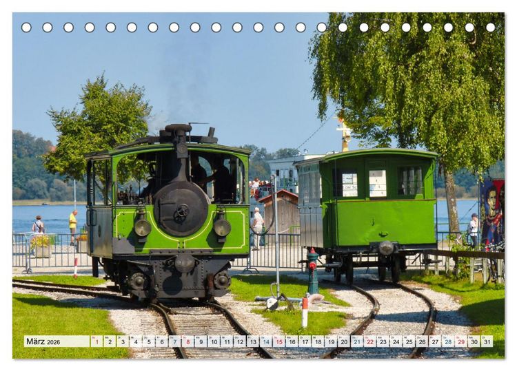 Produktbild: S&uuml;ddeutschland im Fokus (Tischkalender 2026 DIN A5 quer), CALVENDO Monatskalender
