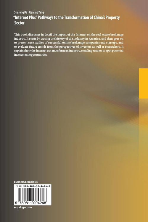 Produktbild: &ldquo;Internet Plus&rdquo; Pathways to the Transformation of China&rsquo;s Property Sector