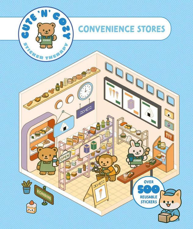 Produktbild: Cute 'n' Cozy Sticker Therapy: Convenience Stores