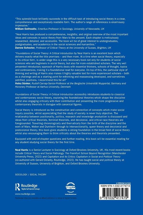 Produktbild: Foundations of Social Theory