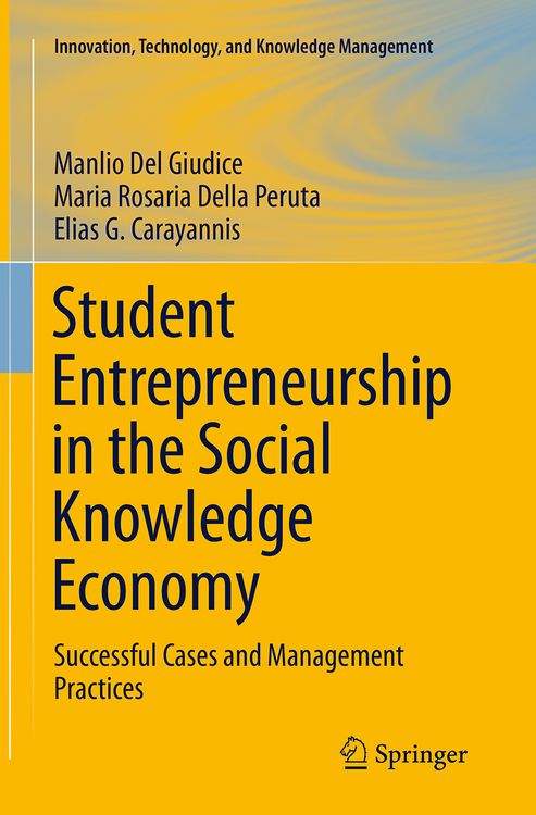 Produktbild: Student Entrepreneurship in the Social Knowledge Economy