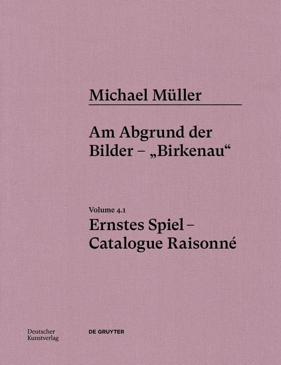 Produktbild: Michael M&uuml;ller. Ernstes Spiel. Catalogue Raisonn&eacute;