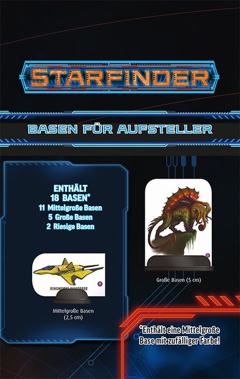 Produktbild: Starfinder / Pathfinder Basen f&uuml;r Aufsteller