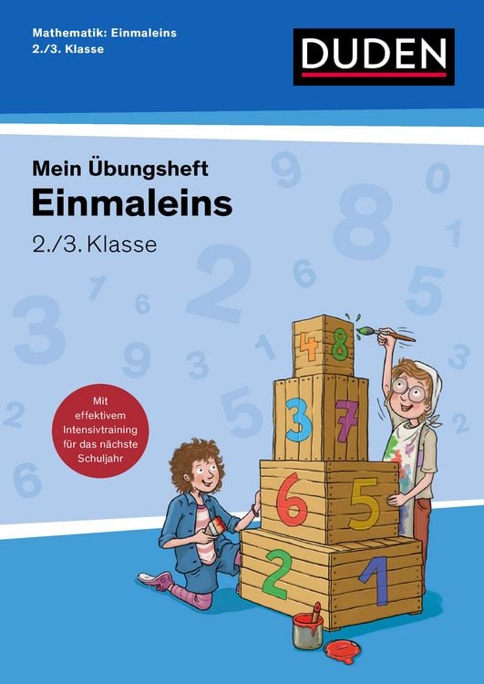 Produktbild: &Uuml;bungsheft Mathematik - Einmaleins 2./3. Klasse
