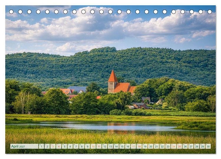 Produktbild: Inseltr&auml;ume R&uuml;gen &ndash; 12 Monate pure Ostsee-Magie (Tischkalender 2027 DIN A5 quer), CALVENDO Monatskalender