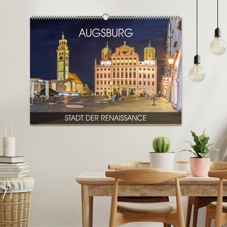 Produktbild: Augsburg - Stadt der Renaissance (Wandkalender 2026 DIN A2 quer), CALVENDO Monatskalender